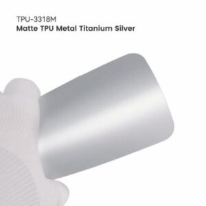 Matte Metal Titanium Silver